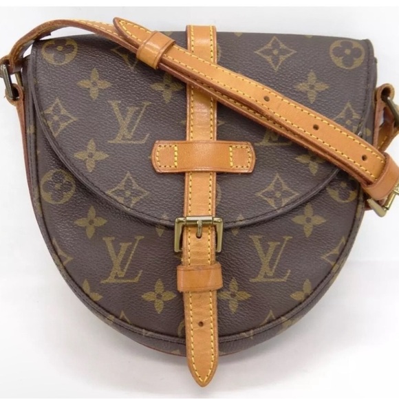 Louis Vuitton Chantilly MM Crossbody Bag Purse Messenger Monogram LV - Picture 3 of 16